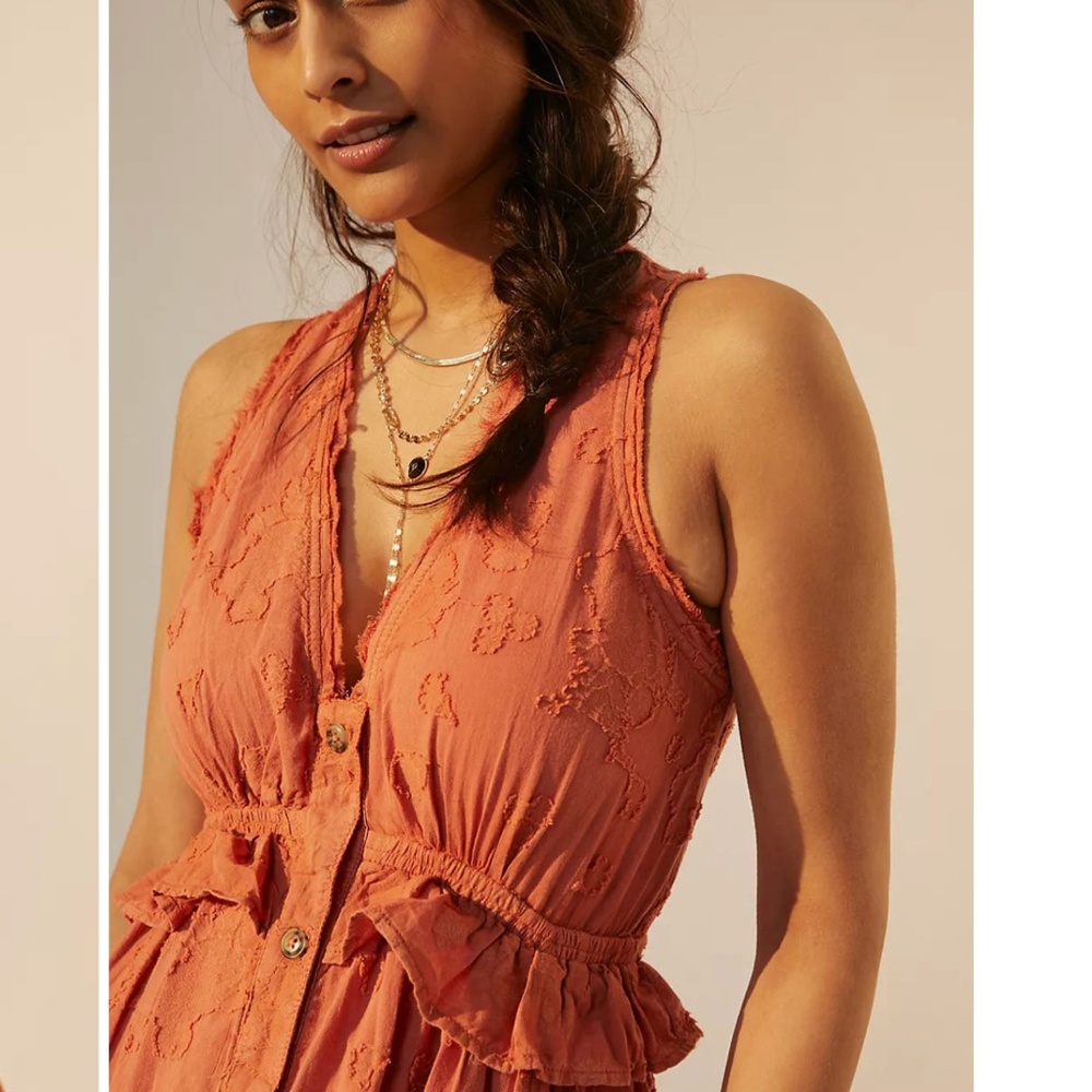 ANTHROPOLOGIE PILCRO MAXI DRESS SIZE M - Picture 4 of 7